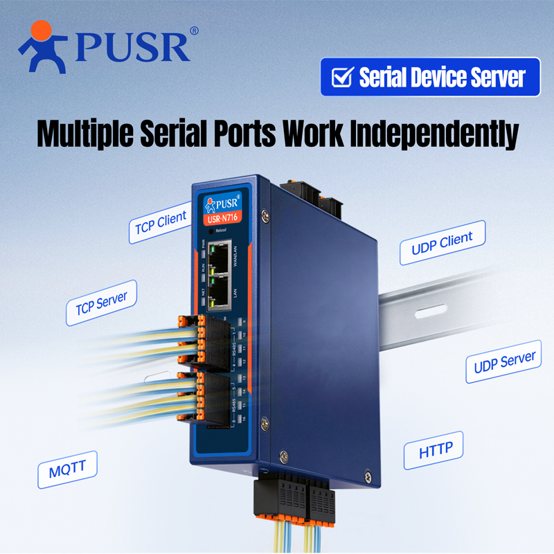PUSR Endüstriyel RS485 - Ether - Power Over Ethernet incelemesi ve fiyatı